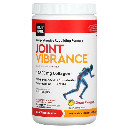 Vibrant Health-Joint Vibrance-Version 5.0-Orange Pineapple-13.7 oz (388.5 g)