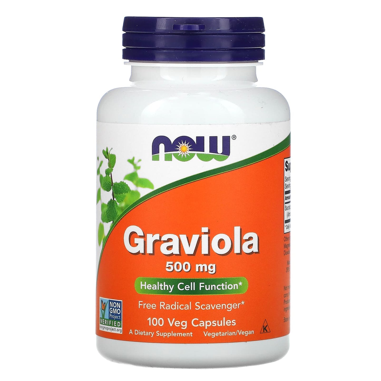 NOW Foods-Graviola-500 mg-100 Veg Capsules