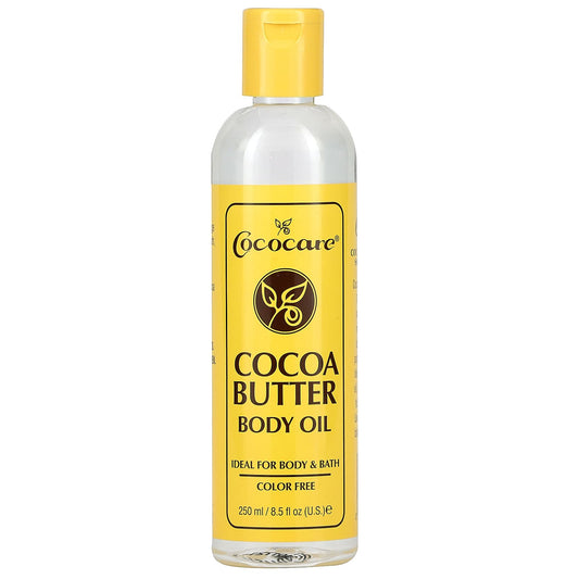 Cococare-Cocoa Butter Body Oil-8.5 fl oz (250 ml)