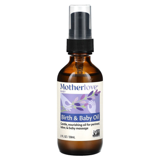 Motherlove-Baby-Birth & Baby Oil-2 fl oz (59 ml)