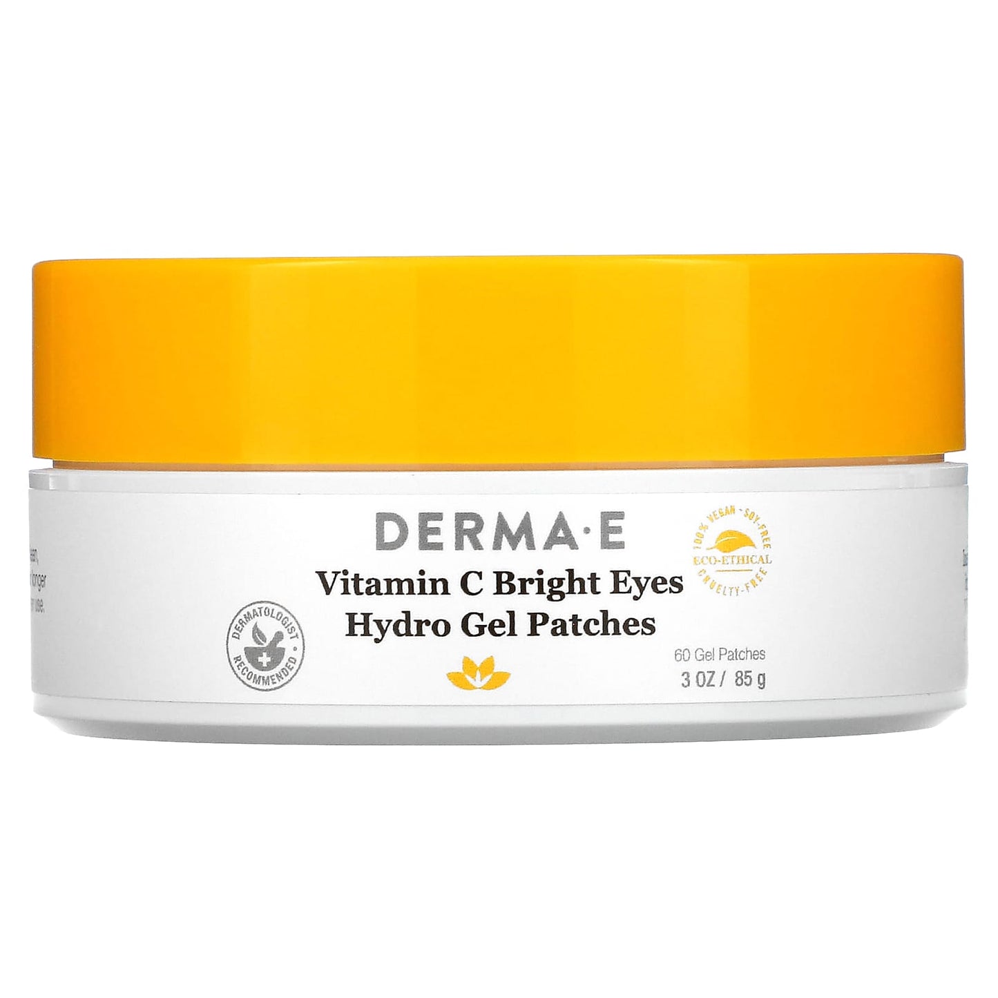 DERMA E-Vitamin C Bright Eyes Hydro Gel Patches-60 Patches