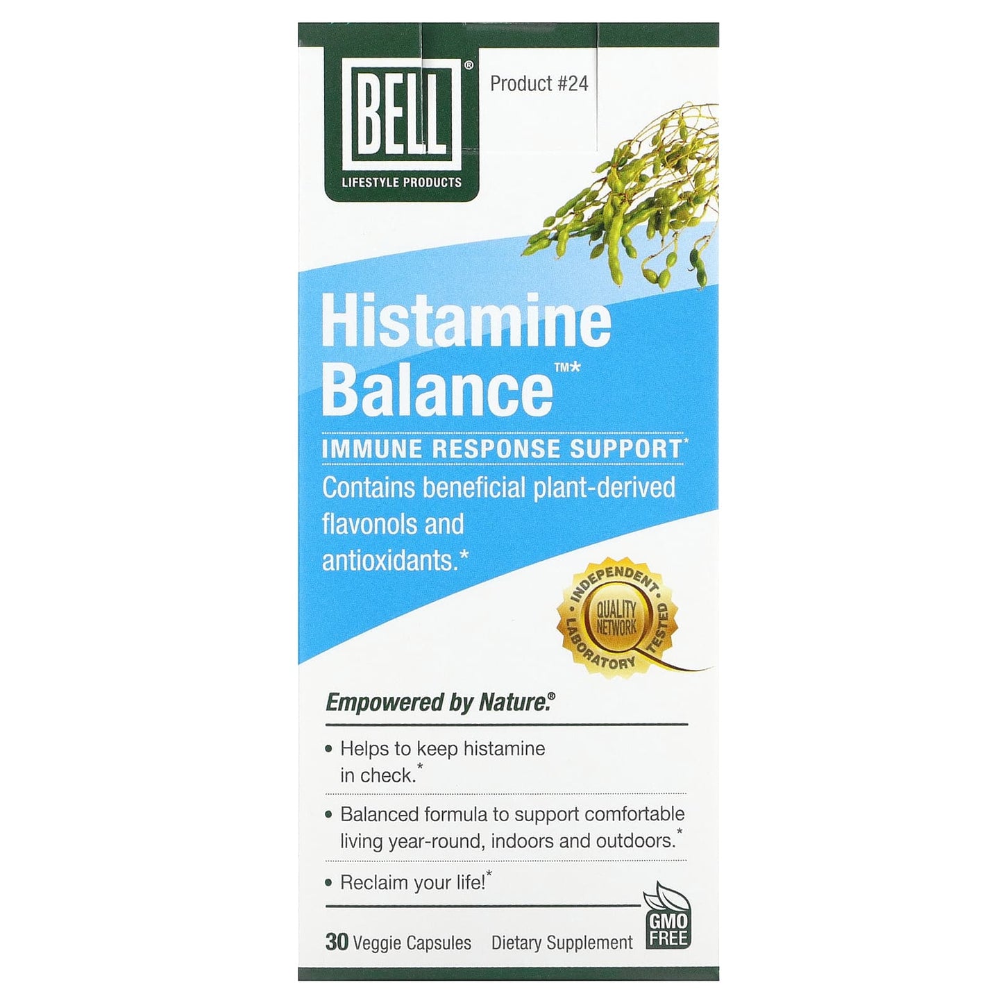 Bell Lifestyle-Histamine Balance-30 Veggie Capsules