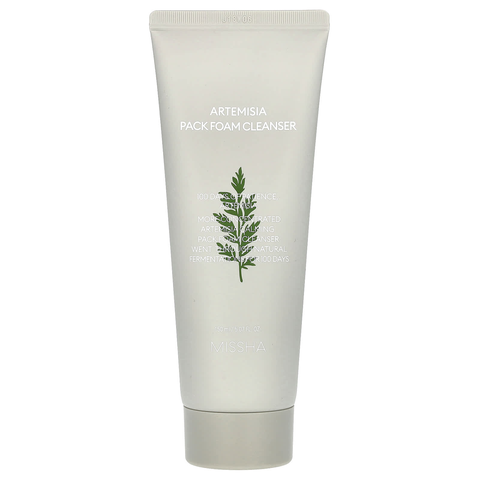 Missha-Artemisia Pack Foam Cleanser -5.07 fl oz (150 ml)