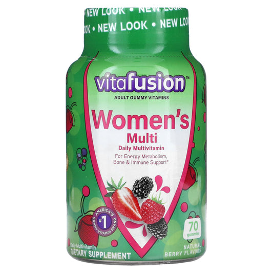 VitaFusion-Women's Multi-Daily Multivitamin-Natural Berry -70 Gummies