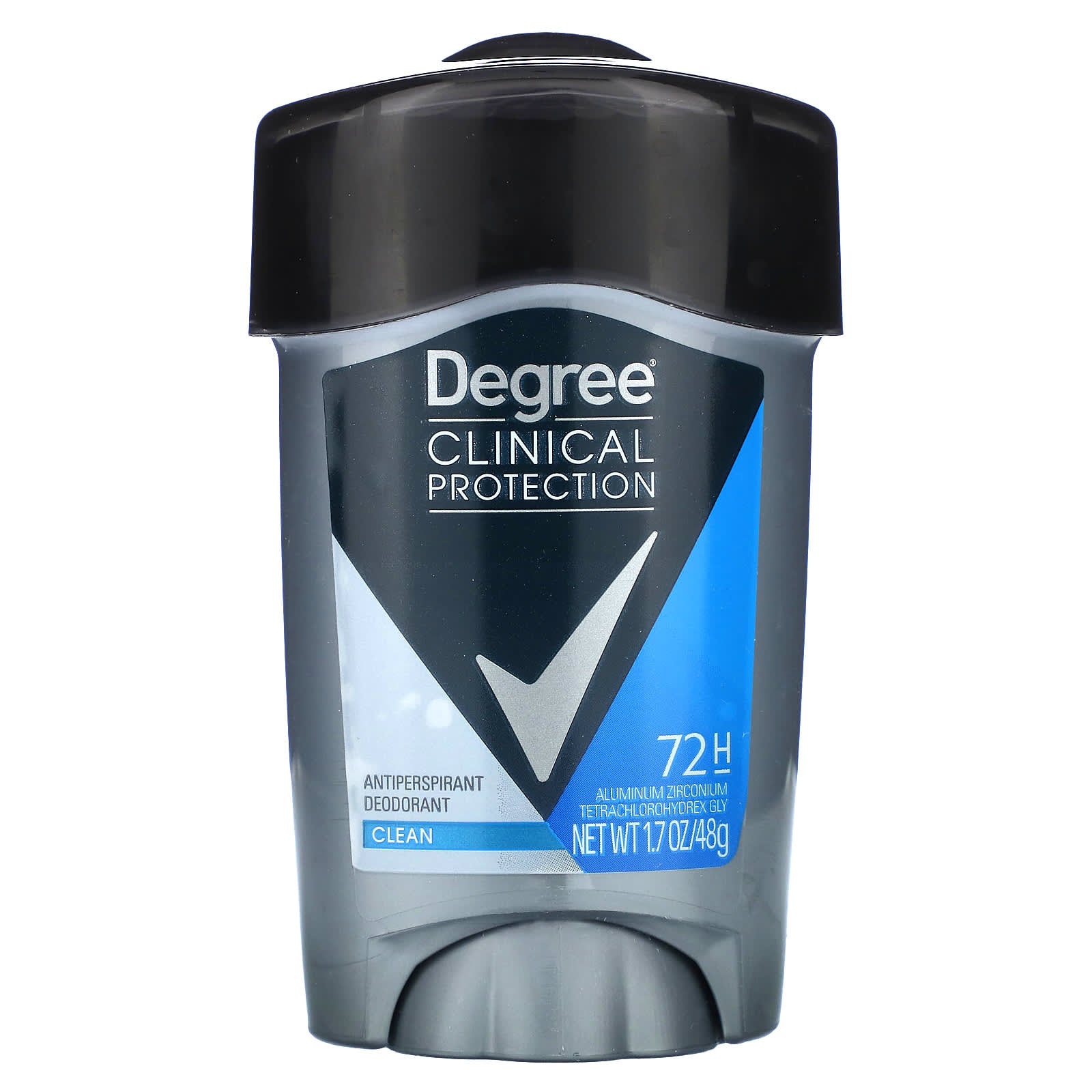 Degree-Men-Clinical Protection-Antiperspirant Deodorant-Soft Solid-Clean-1.7 oz (48 g)