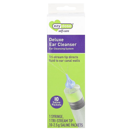 Ezy Dose-Self-Care-Deluxe Ear Cleanser-12 Count