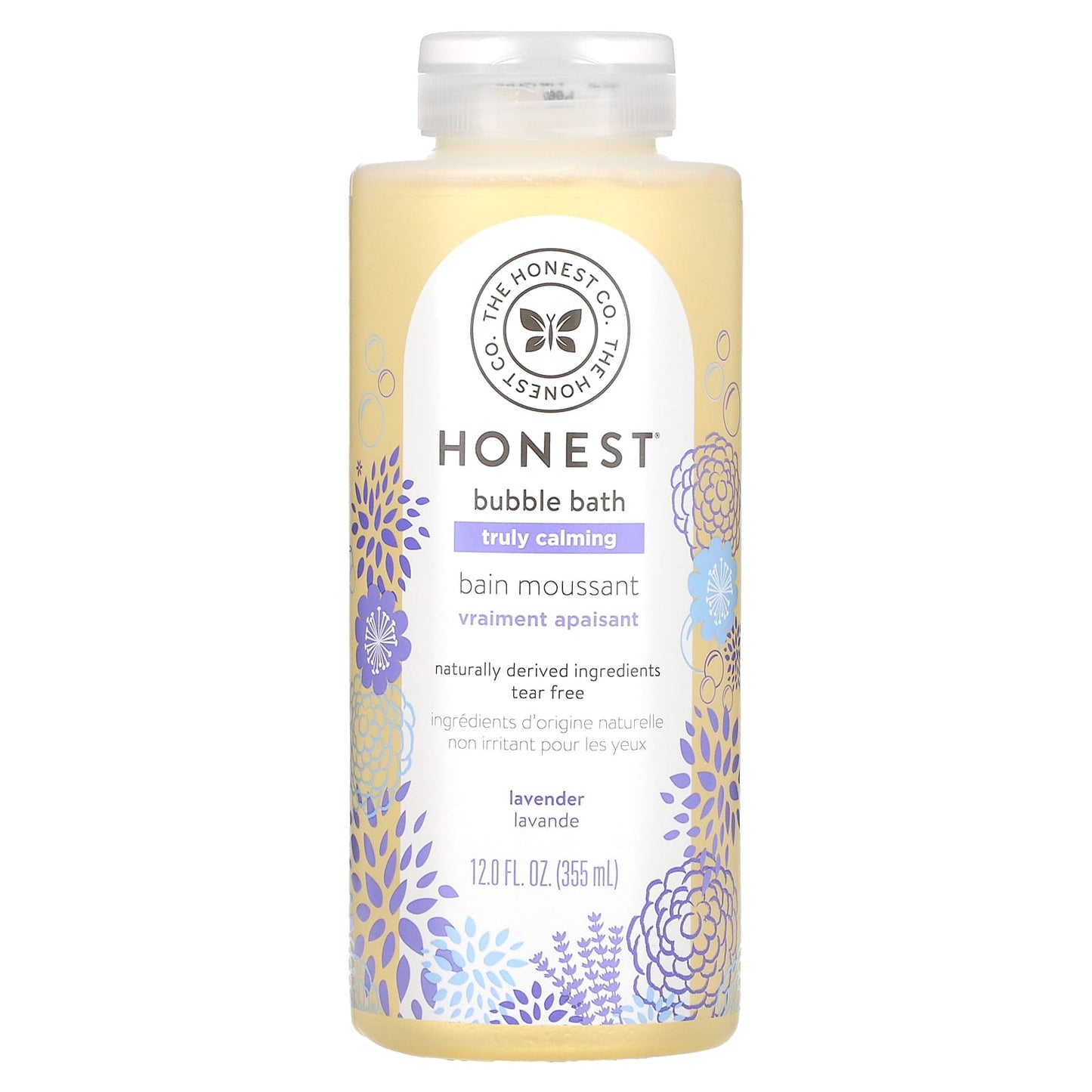 The Honest Company-Truly Calming Bubble Bath-Lavender-12.0 fl oz (355 ml)