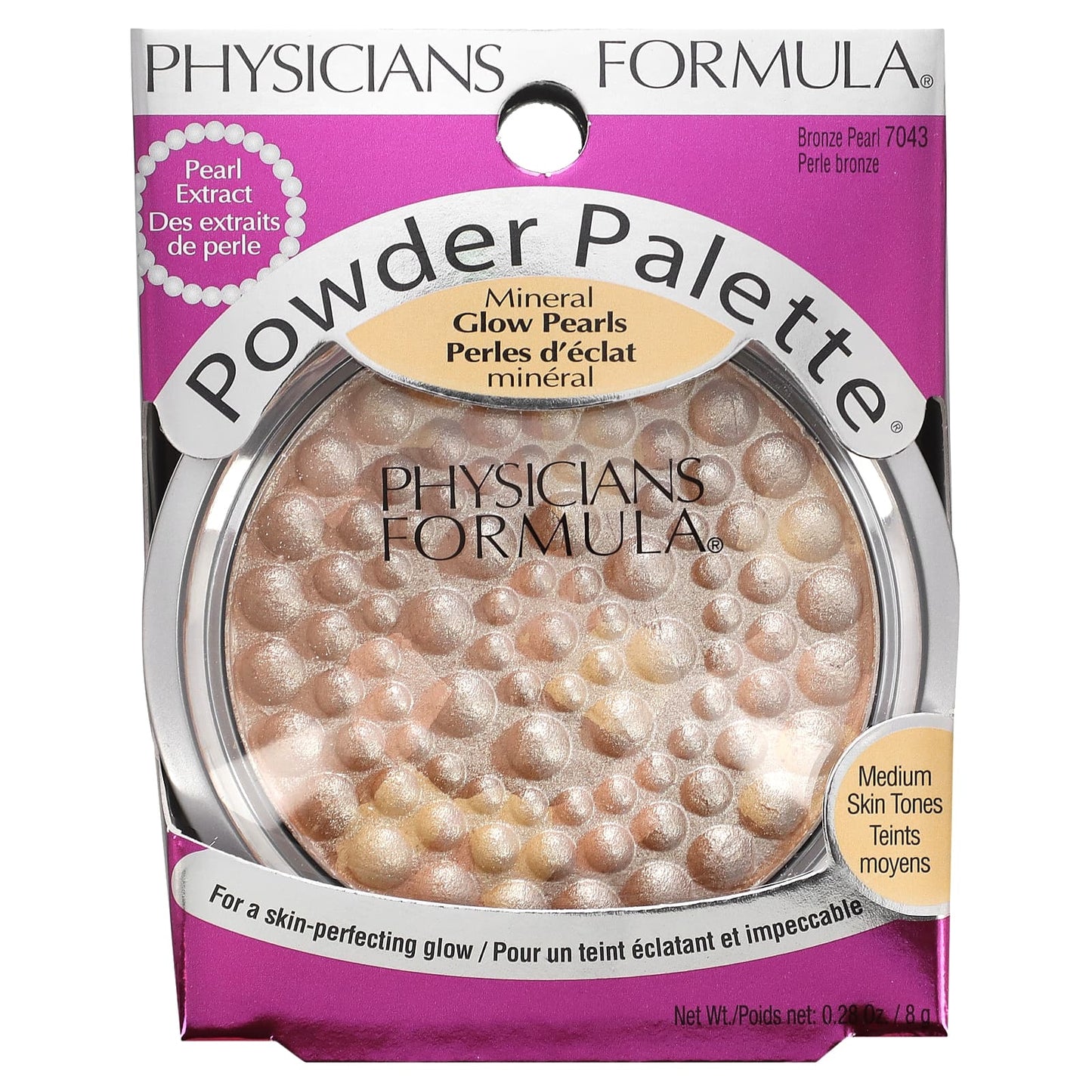 Physicians Formula, Powder Palette, Mineral Glow Pearls, Bronze Pearl, 0.28 oz (8 g)