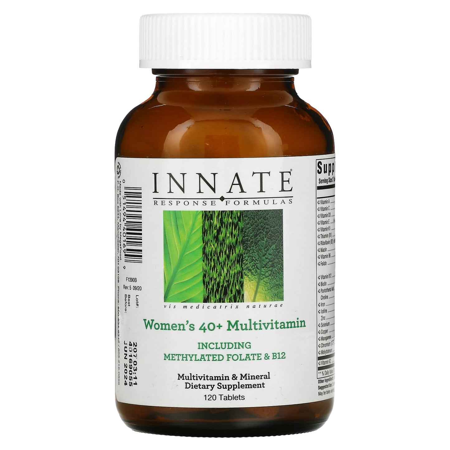 Innate Response Formulas-Women's 40+ Multivitamin-120 Tablets