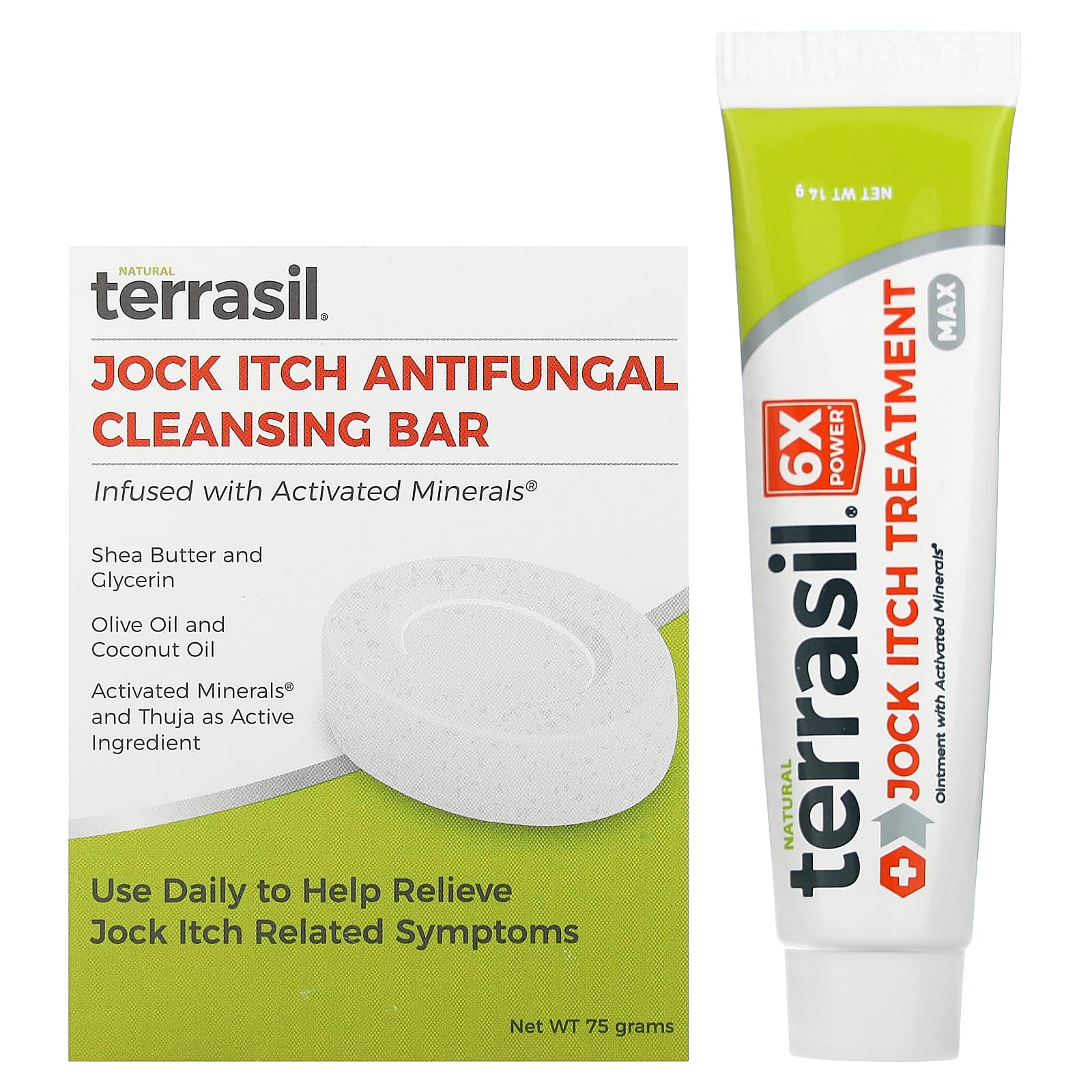 Terrasil-Jock Itch Kit-2 Piece Kit