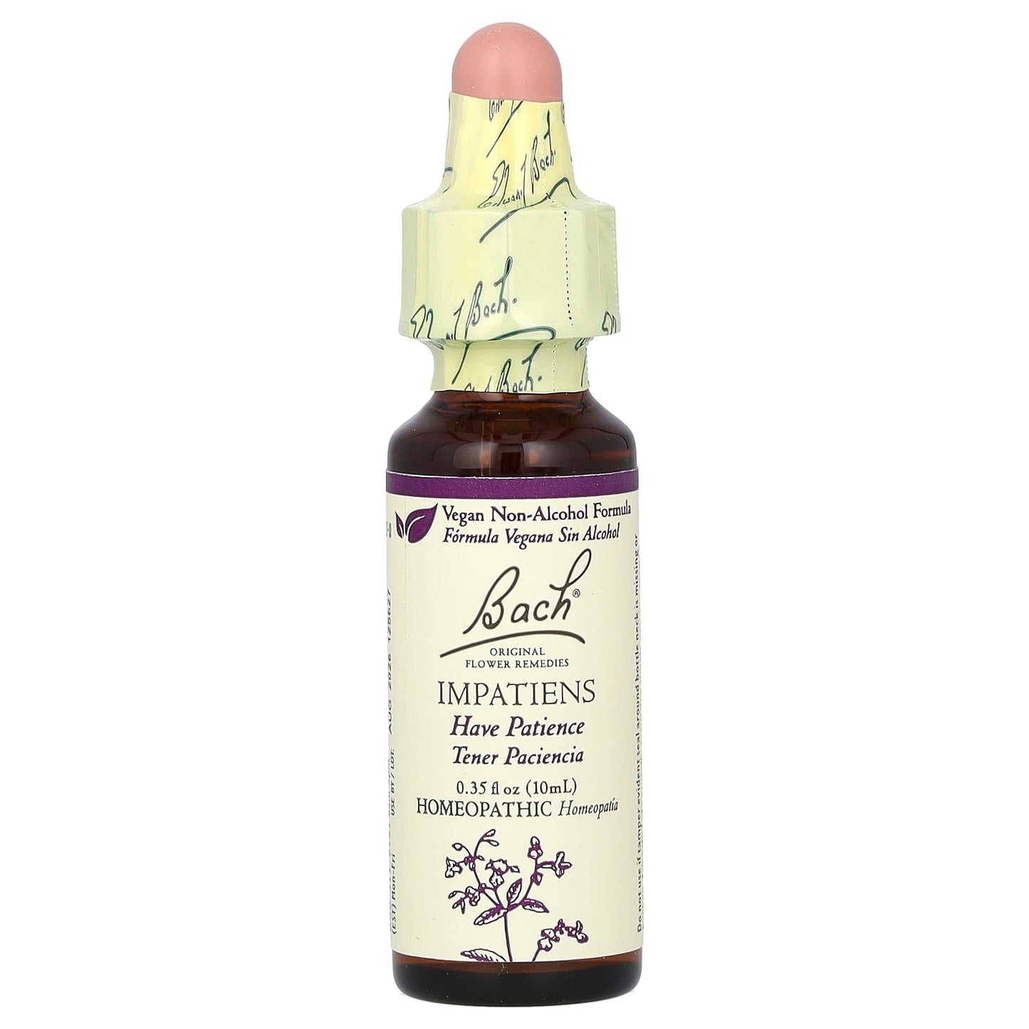 Bach, Original Flower Remedies, Impatiens, 0.35 fl oz (10 ml)