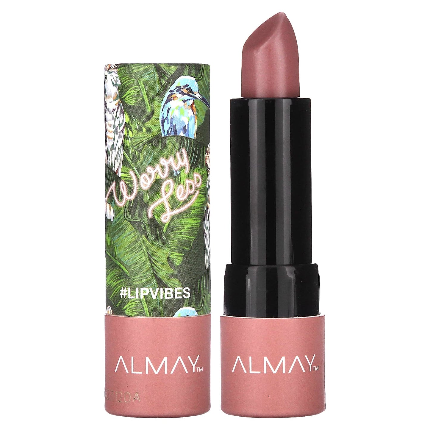 Almay-Lip Vibes Lipstick-130 Worry Less-0.14 oz (4 g)