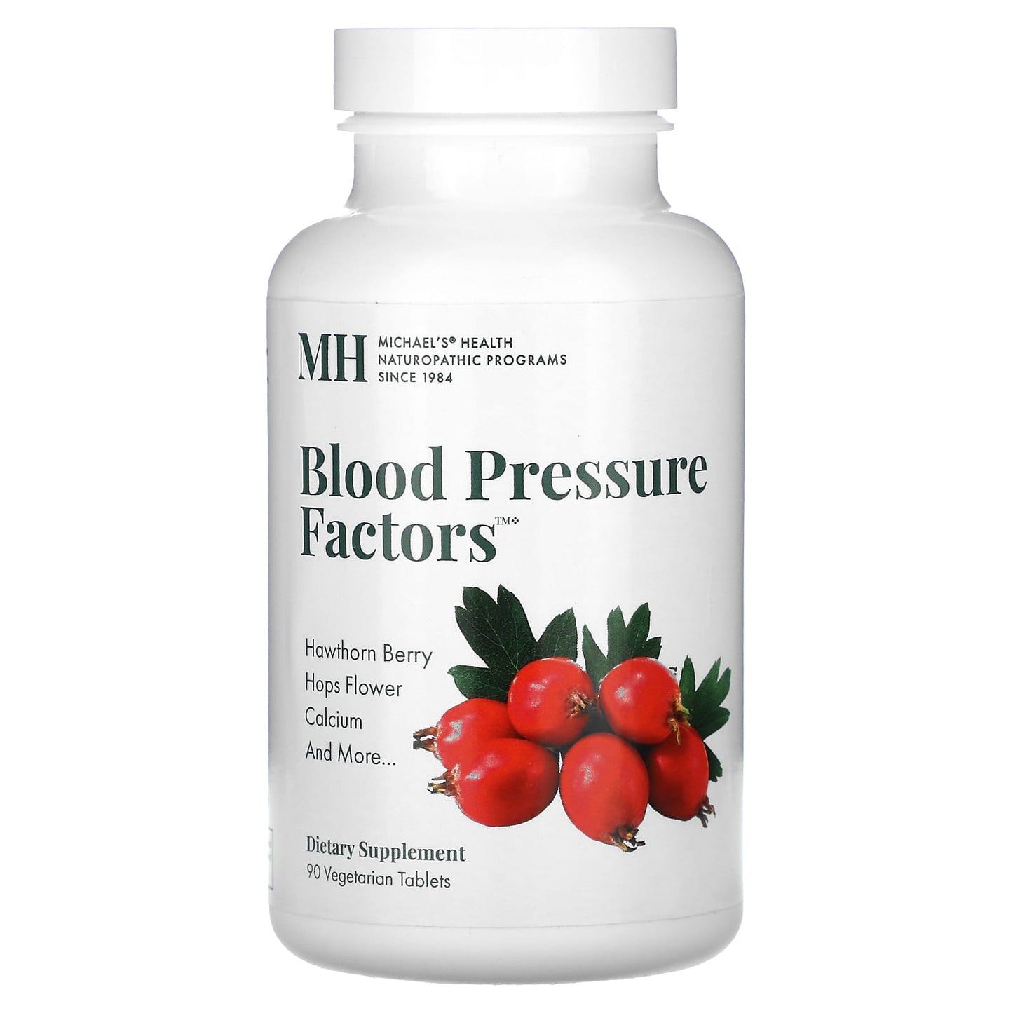 Michael's Naturopathic-Blood Pressure Factors-90 Vegetarian Tablets