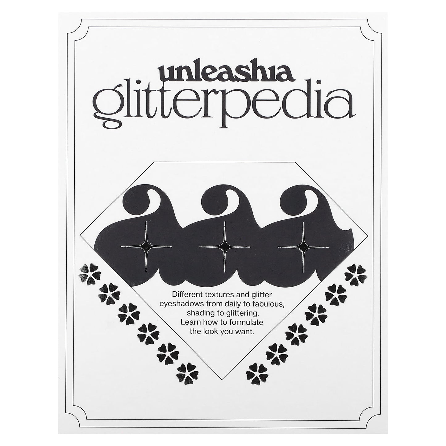 Unleashia, Glitterpedia Eyeshadow Palette, No. 4 All of Lavender Fog, 0.233 oz