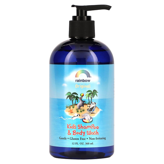 Rainbow Research-Kid's Shampoo & Body Wash-Ages 2 and Up-Original-12 fl oz (360 ml)