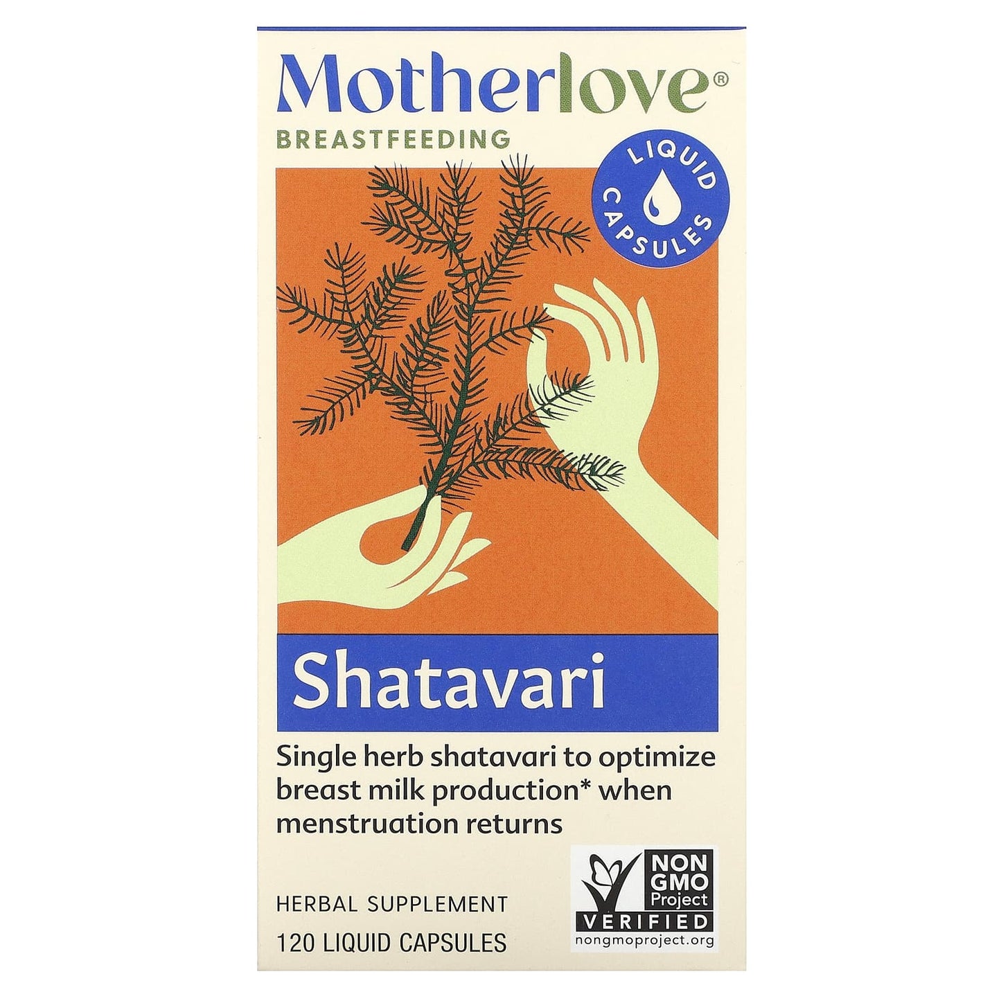 Motherlove-Breastfeeding-Shatavari-120 Liquid Capsules