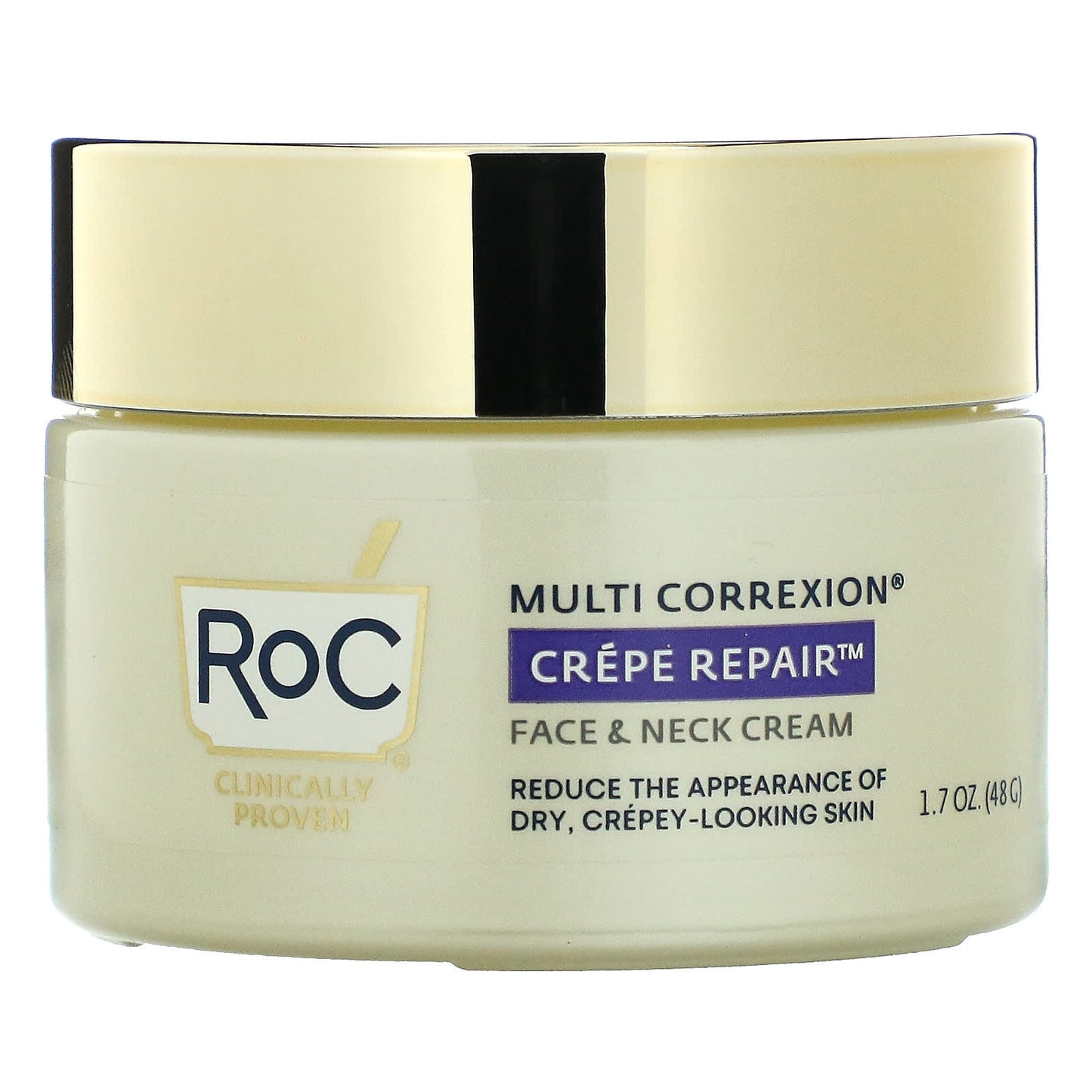 RoC-Multi Correxion-Crepe Repair-Face & Neck Cream-1.7 oz (48 g)