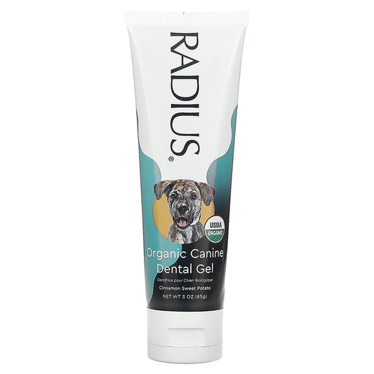 RADIUS-Organic Pet Dental Gel-Cinnamon Sweet Potato-3 oz (85 g)