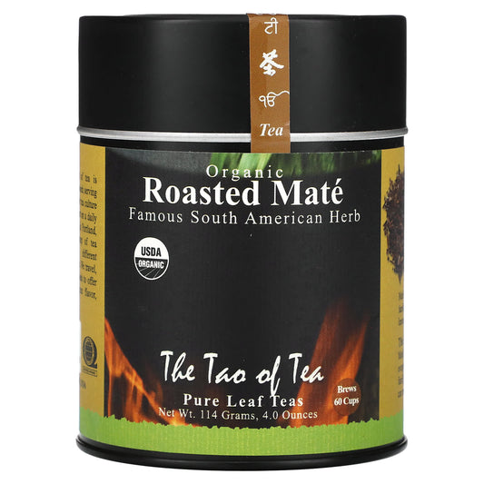 The Tao of Tea-Organic Roasted Mate-4 oz (114 g)