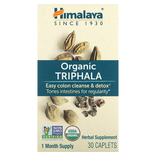 Himalaya-Organic Triphala-30 Caplets