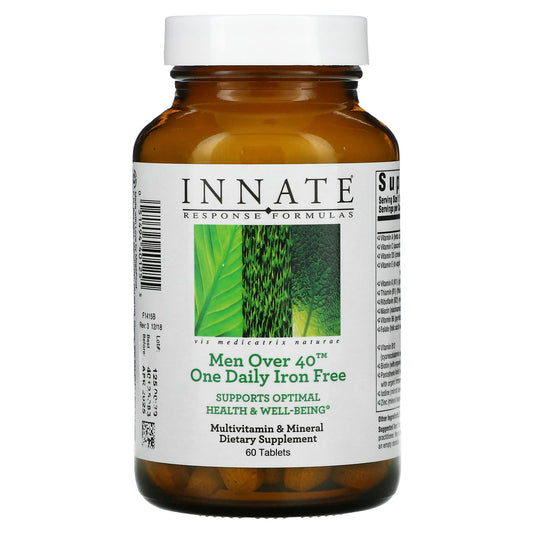 Innate Response Formulas-Men Over 40 One Daily-Iron Free-60 Tablets