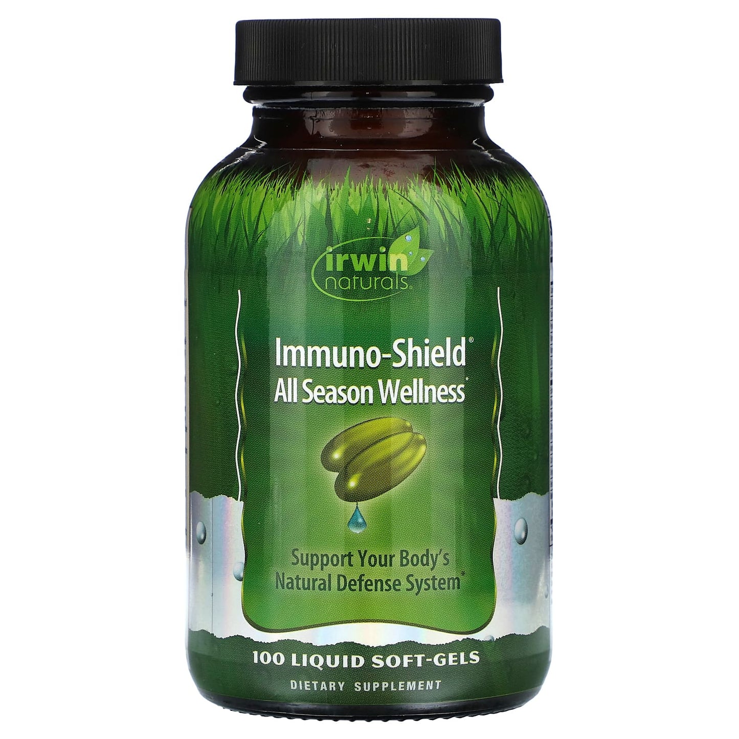 Irwin Naturals-Immuno-Shield-All Season Wellness-100 Liquid Soft-Gels