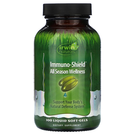 Irwin Naturals-Immuno-Shield-All Season Wellness-100 Liquid Soft-Gels