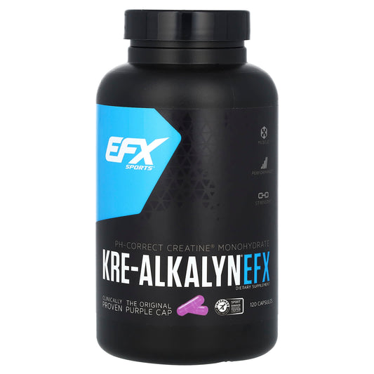 EFX Sports-Kre-Alkalyn EFX-120 Capsules