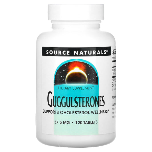 Source Naturals-Guggulsterones-37.5 mg-120 Tablets