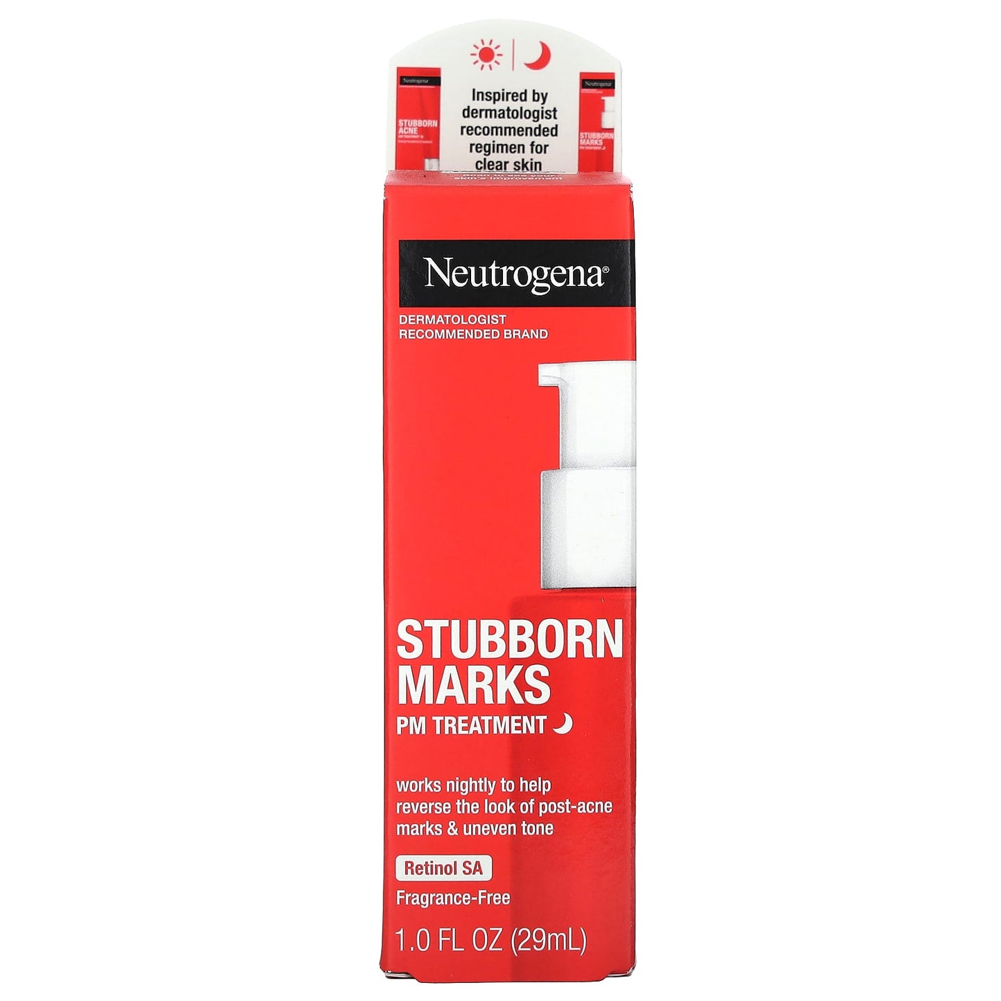 Neutrogena, Stubborn Marks PM Treatment, Fragrance-Free,  1 fl oz (29 ml)