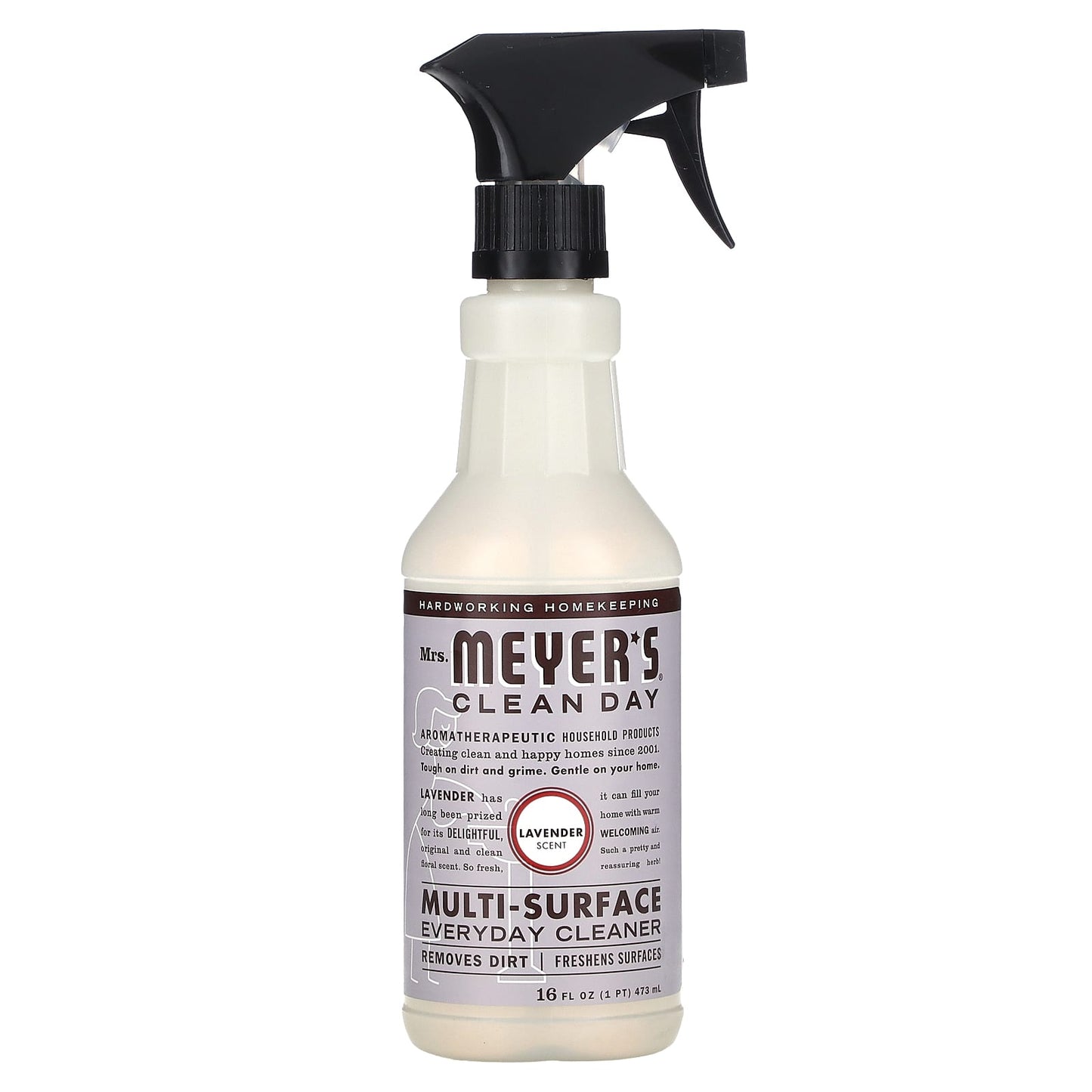Mrs. Meyers Clean Day-Multi-Surface Everyday Cleaner-Lavender Scent-16 fl oz (473 ml)