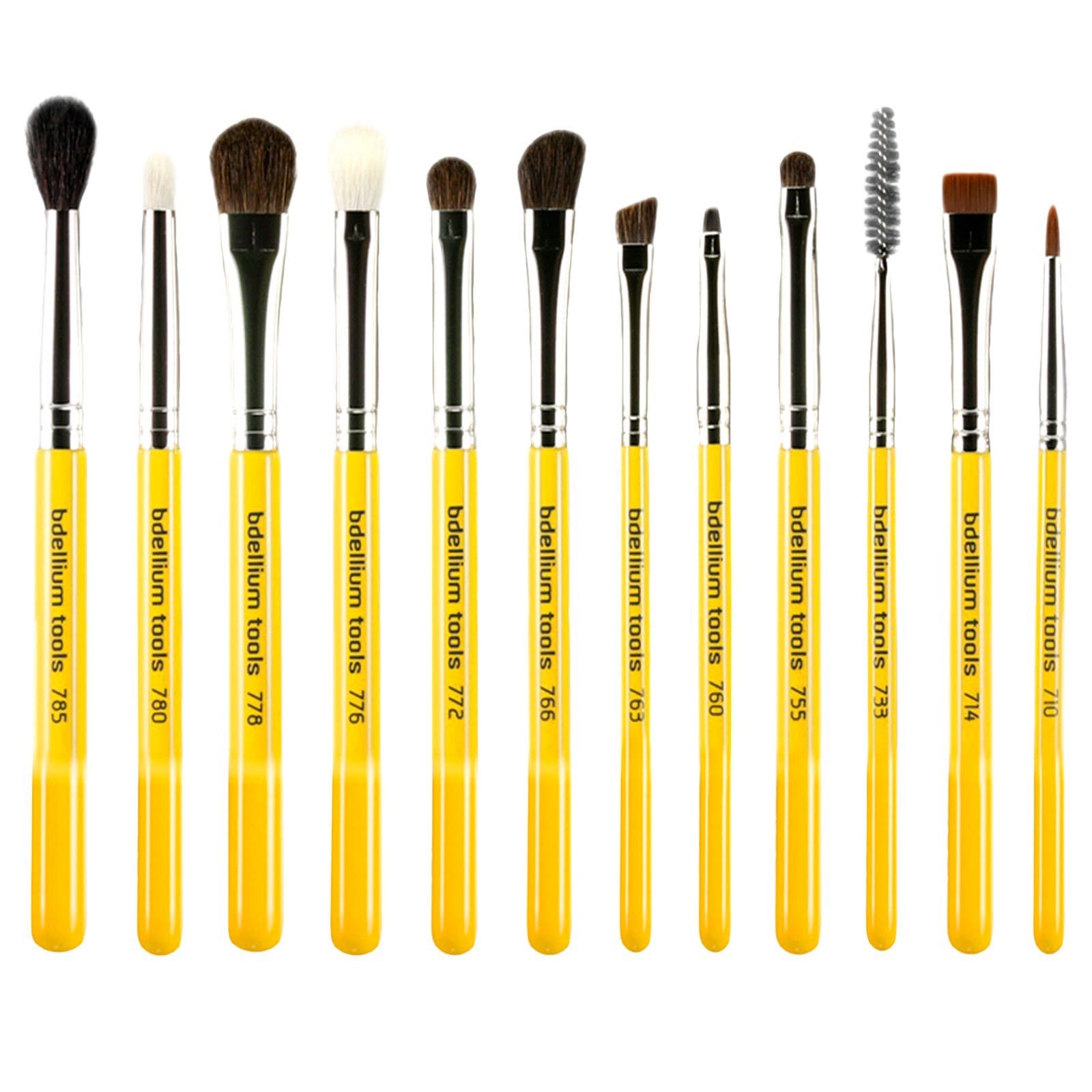 Bdellium Tools-Studio Series-Eyes Brush Set and Pouch-12 Pc Set