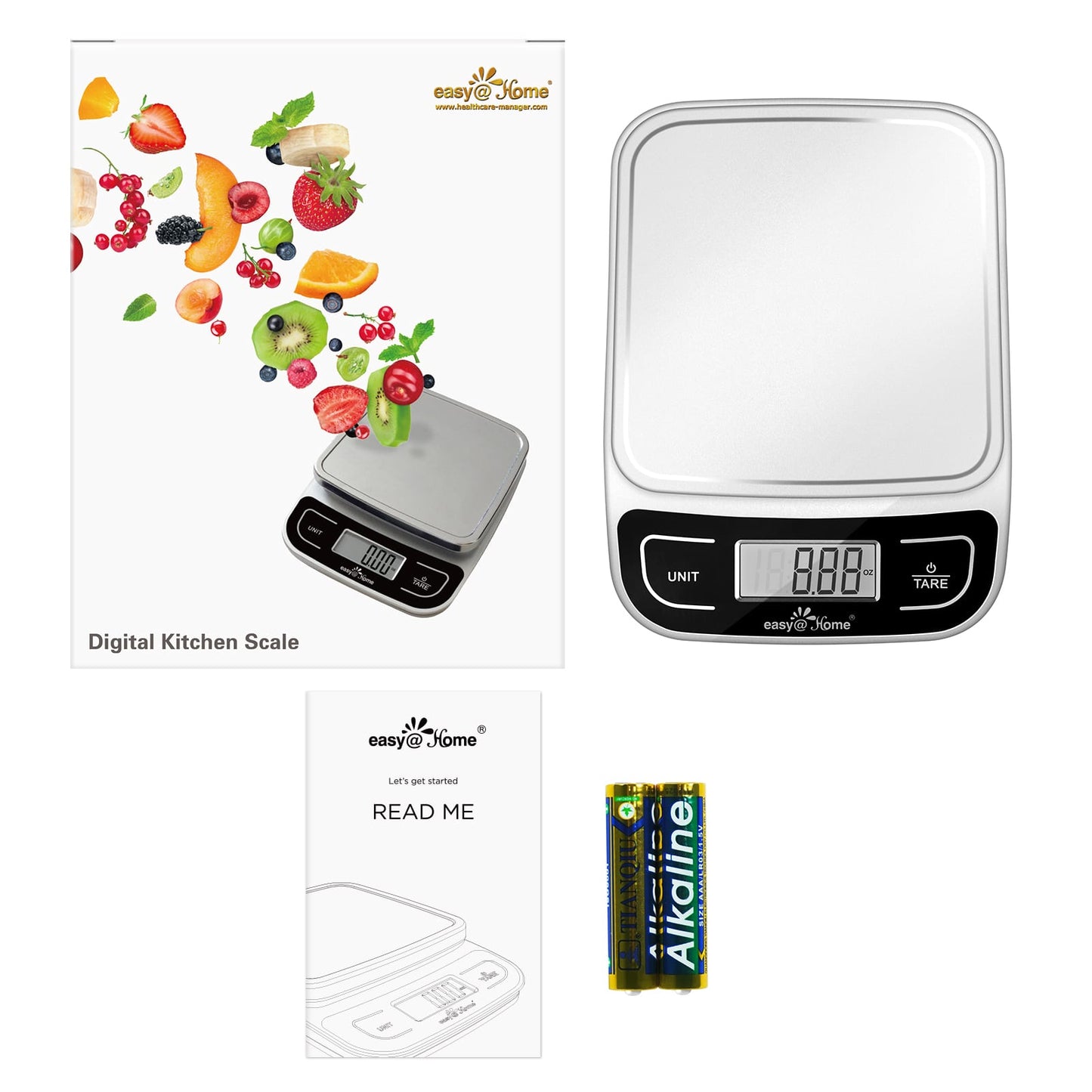 Easy@Home, Digital Kitchen Scale, 1 Scale