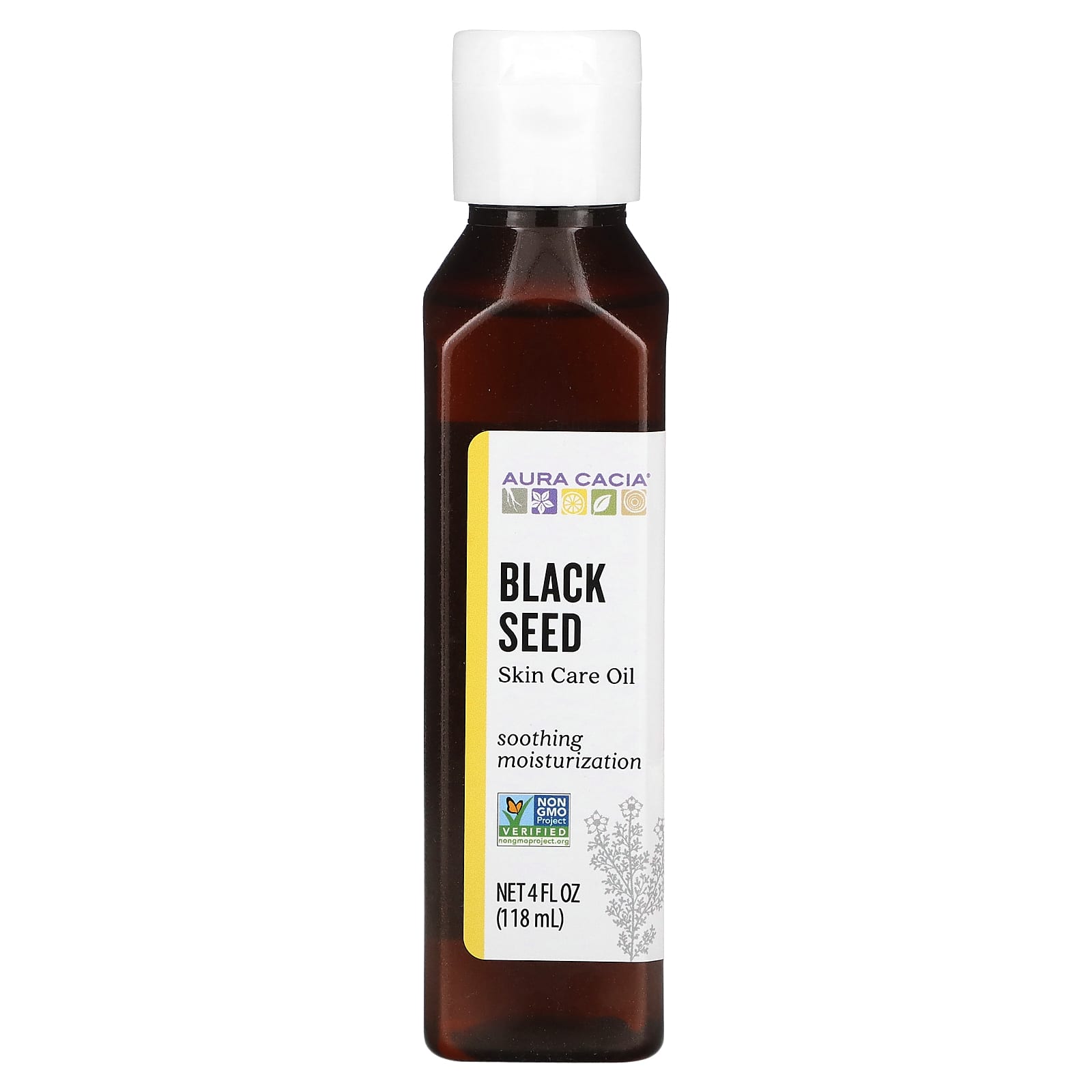 Aura Cacia-Skin Care Oil-Black Seed-4 fl oz (118 ml)