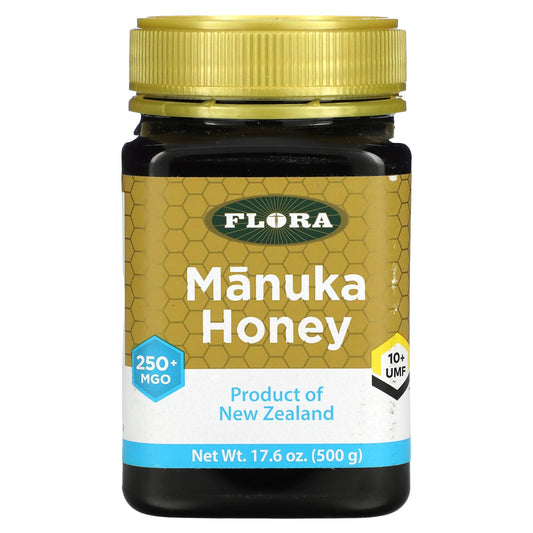 Flora-Manuka Honey-MGO 250+-17.6 oz (500 g)