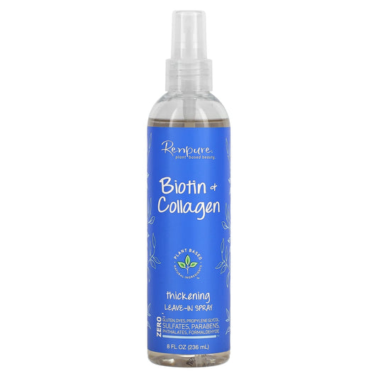 Renpure-Biotin + Collagen Thickening Leave-In Spray-8 fl oz (236 ml)