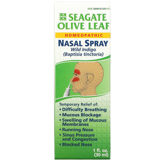 Seagate-Olive Leaf Nasal Spray-1 fl oz (30 ml)