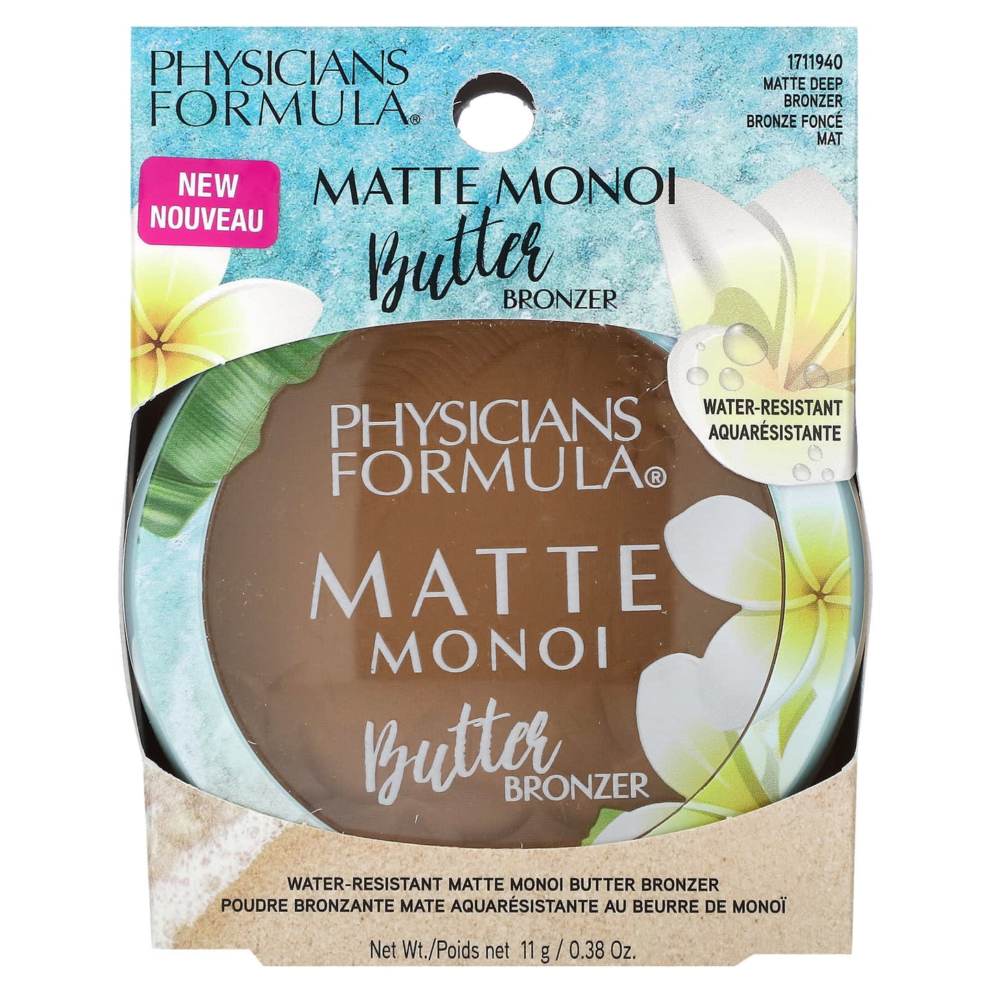 Physicians Formula, Matte Monoi, Butter Bronzer, Matte Deep Bronzer, 0.38 oz (11 g)