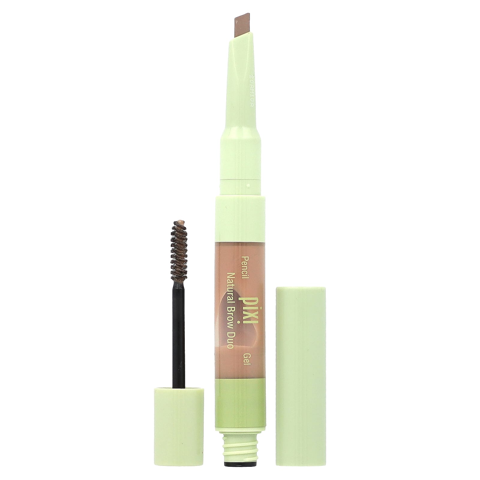 Pixi Beauty-2-in-1 Natural Brow Duo-Brow Pencil & Gel-0740 Natural Blonde-1 Count