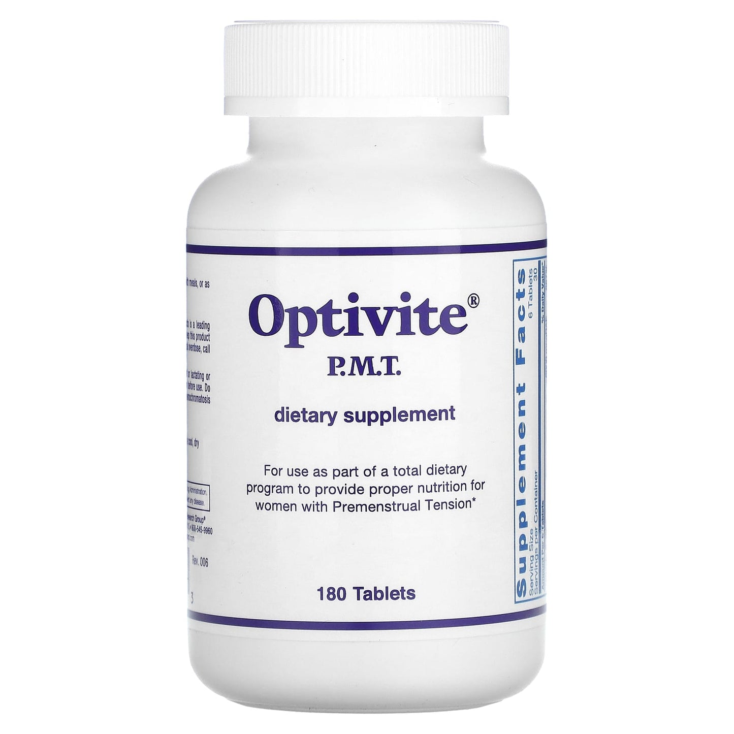 Optimox-Optivite P.M.T.-180 Tablets