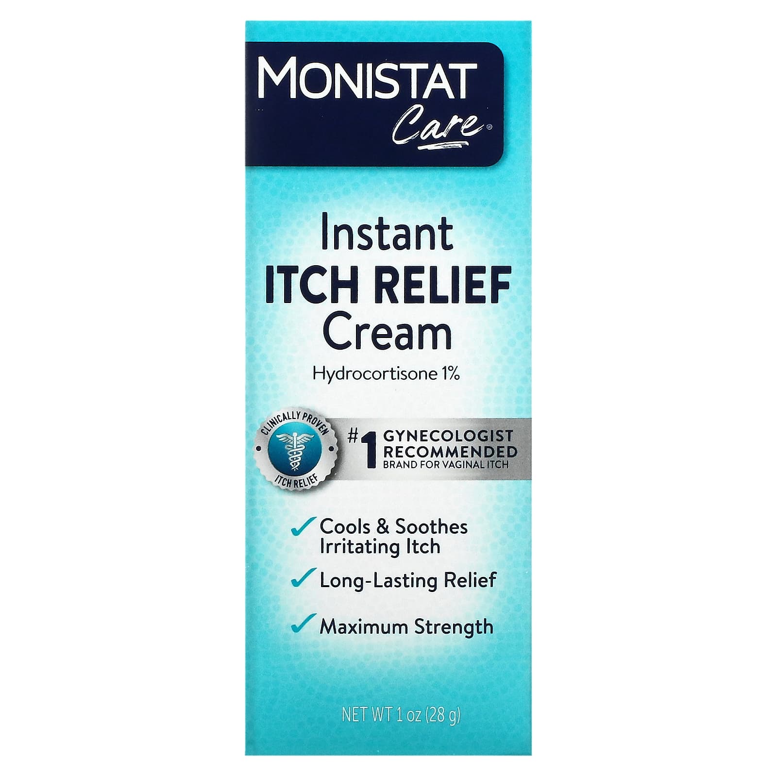 Monistat-Care-Insant Itch Relief Cream-1 oz (28 g)