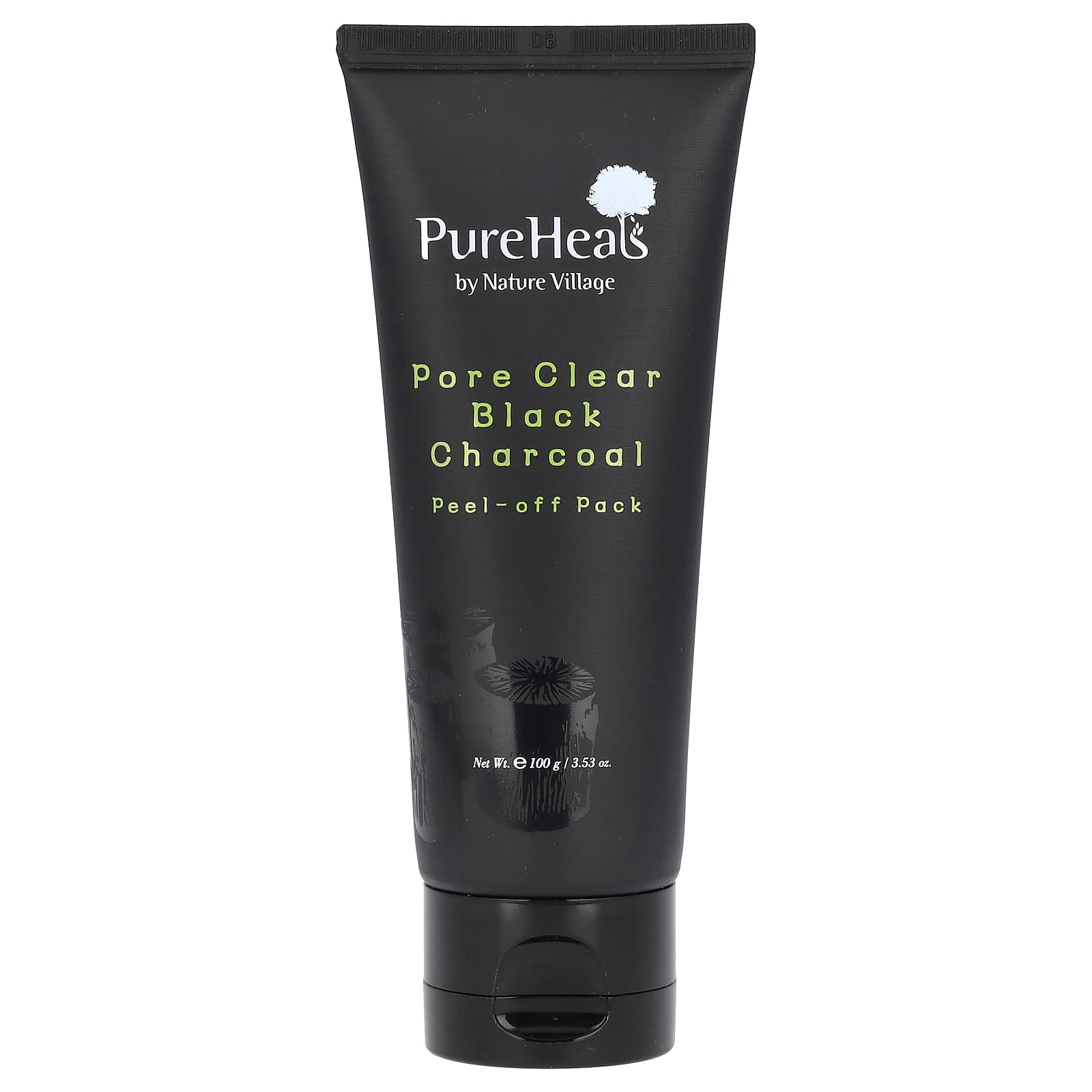 PureHeals-Peel-Off Pack-Pore Clear Black Charcoal-3.53 oz (100 g)