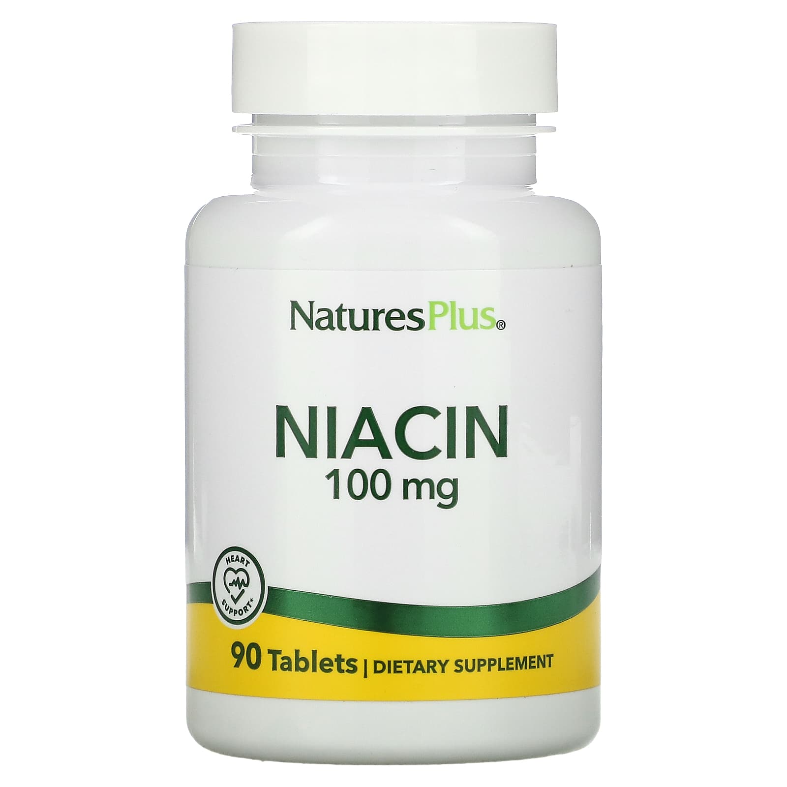 NaturesPlus-Niacin-100 mg-90 Tablets