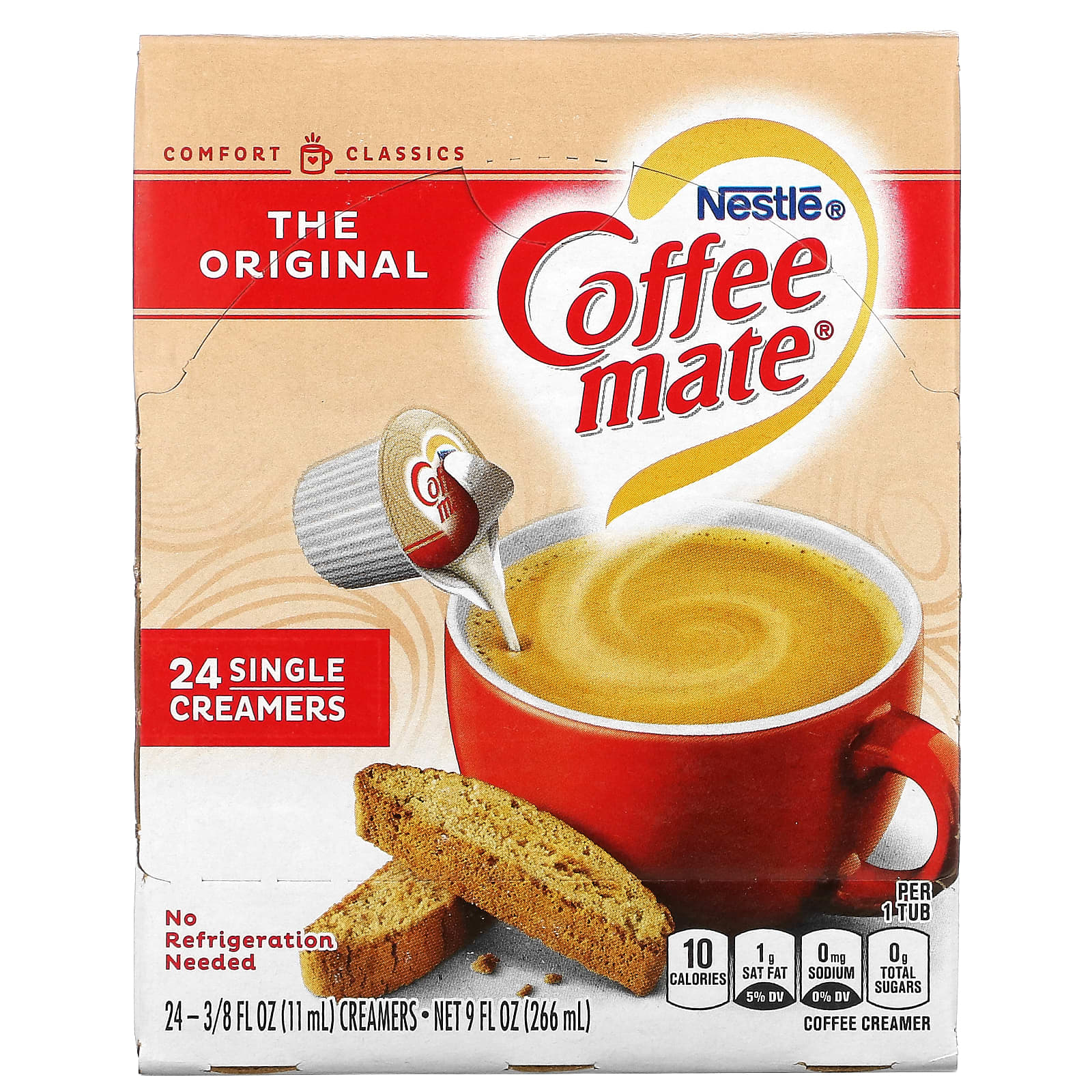 Coffee Mate-Liquid Coffee Creamer-Original-24 Count