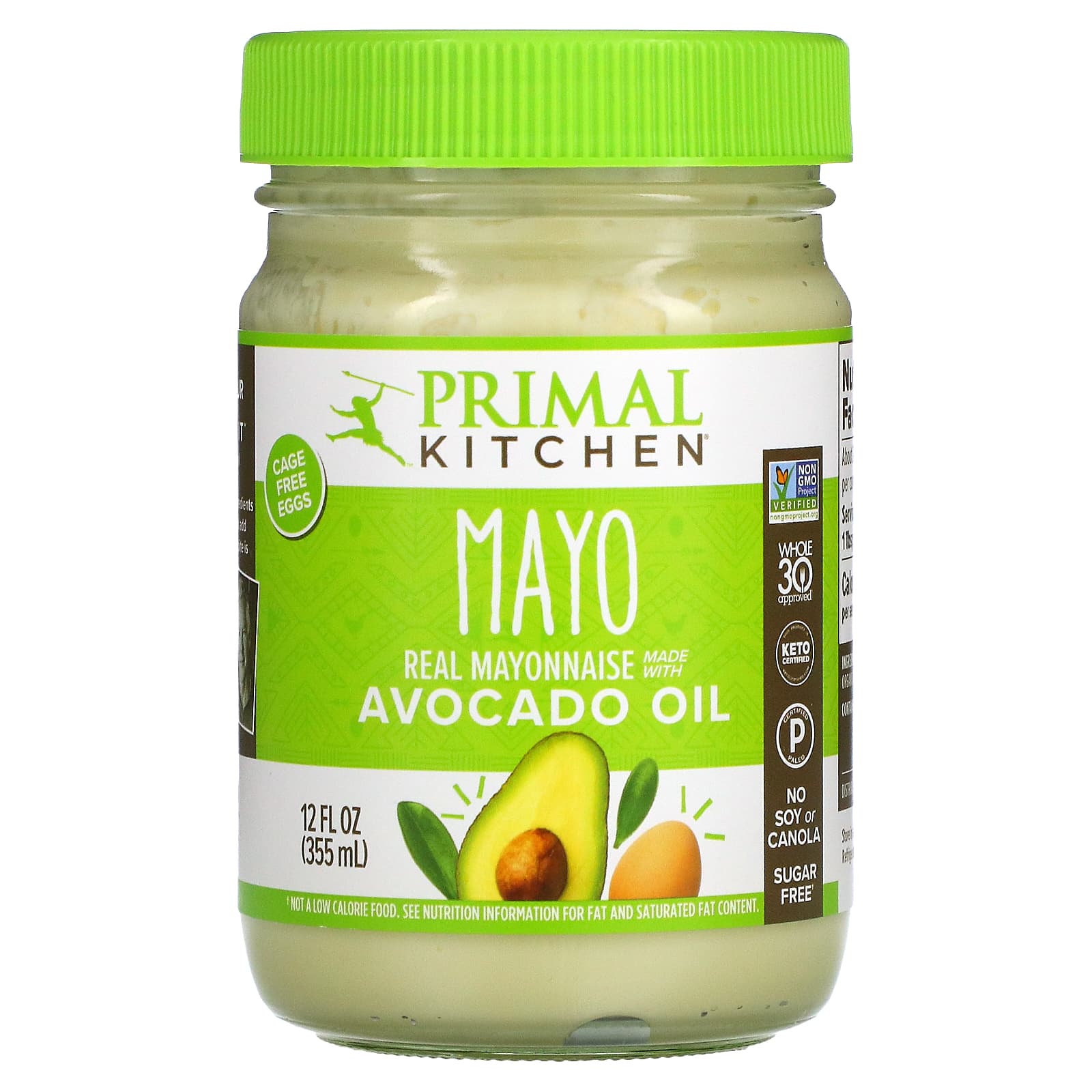 Primal Kitchen-Mayo with Avocado Oil-12 fl oz (355 ml)