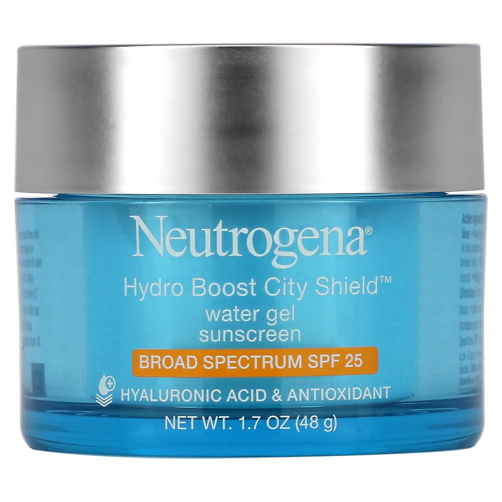 Neutrogena-Hydro Boost City Shield-Water Gel Sunscreen-SPF 25-1.7 oz (48 g)