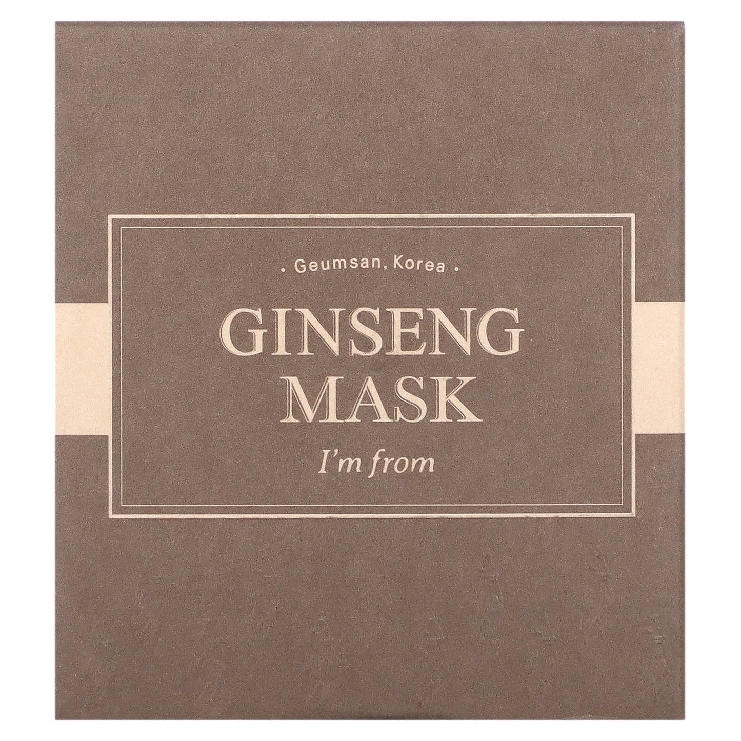 I'm From, Ginseng Beauty Mask, 4.23 oz (120 g)