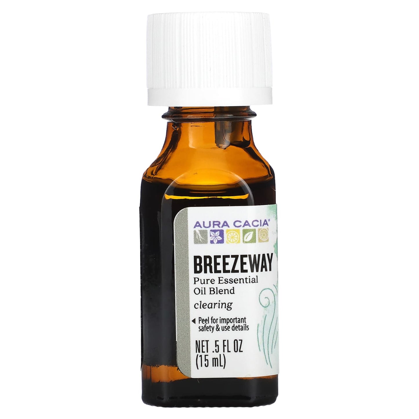 Aura Cacia-Pure Essential Oil Blend-Breezeway-0.5 fl oz (15 ml)