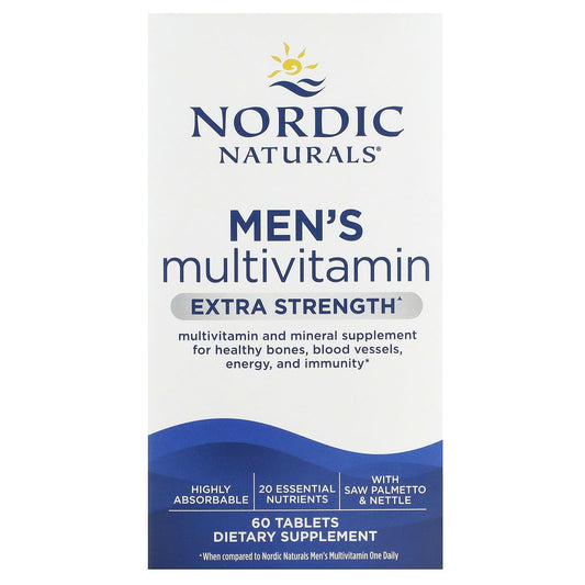 Nordic Naturals-Men's Multivitamin-Extra Strength-60 Tablets