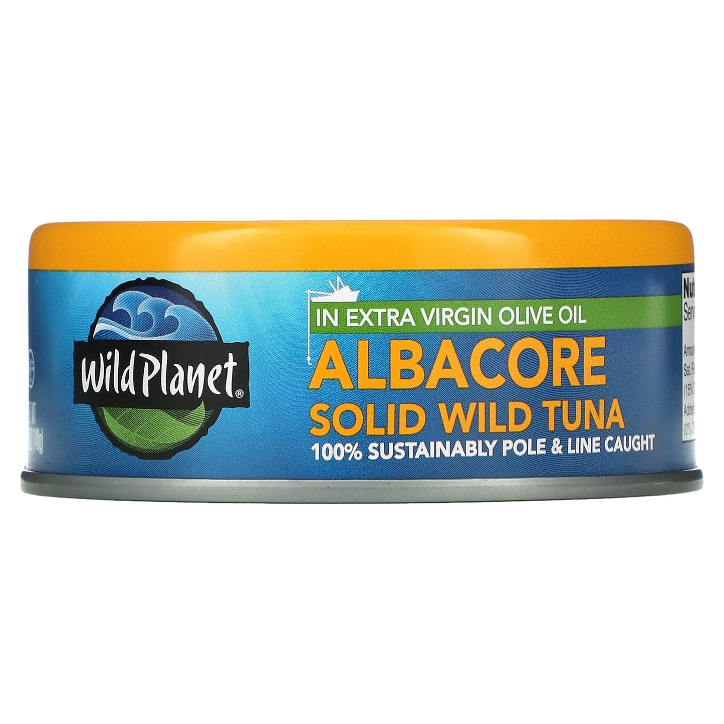 Wild Planet-Albacore Solid Wild Tuna In Extra Virgin Olive Oil- 5 oz (140 g)